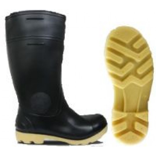 BOTAS DE JEBE PLANTA AMARILLA - SEKUR