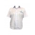 BLUSA OXFORD CORTE PRINCESA MANGA CORTA 