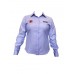 BLUSA OXFORD CORTE PRINCESAMANGA LARGA 